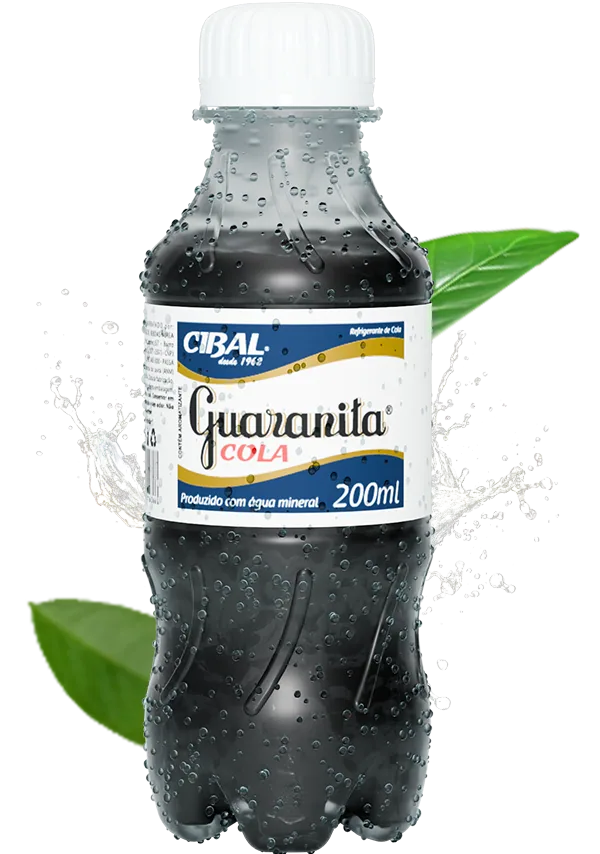 Garrafa de Guaranita Cola