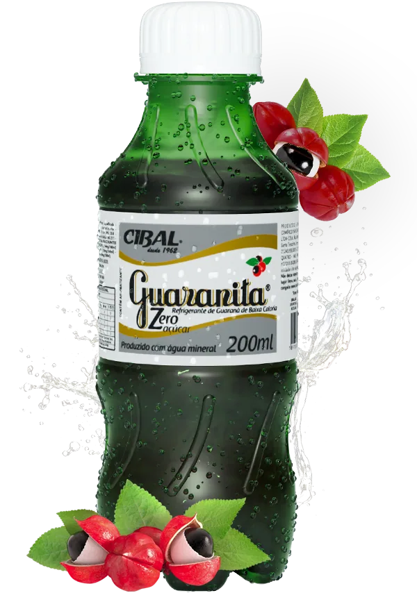 Garrafa de Guaranita Zero